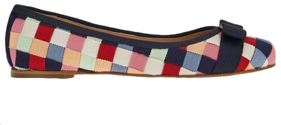 (W) FERRAGAMO Varina Sepatu Balet 'Multicolor' 01D387-752468 Order (W) FERRAGAMO Varina Sepatu Balet 'Multicolor' 01D387-752468