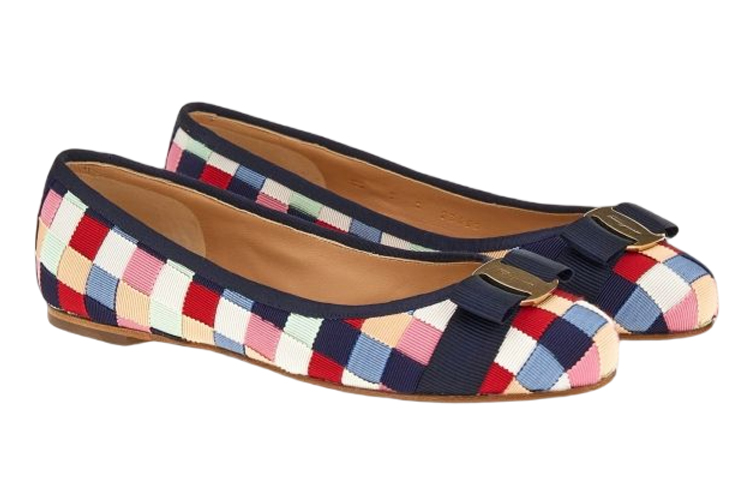Lookbook (W) FERRAGAMO Varina Sepatu Balet 'Multicolor' 01D387-752468