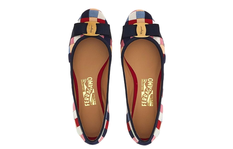 Shop (W) FERRAGAMO Varina Sepatu Balet 'Multicolor' 01D387-752468