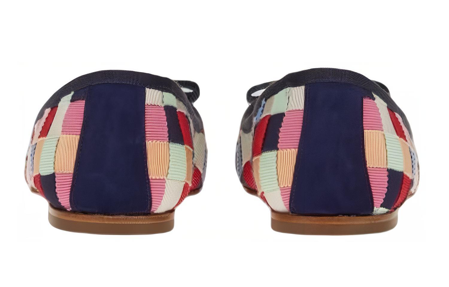 Purchase (W) FERRAGAMO Varina Sepatu Balet 'Multicolor' 01D387-752468