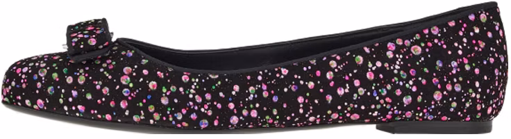 (Women) FERRAGAMO Varina Leather Ballerina Shoes Multi 'Black' 01D205-750500 (Women) FERRAGAMO Varina Leather Ballerina Shoes Multi 'Black' 01D205-750500