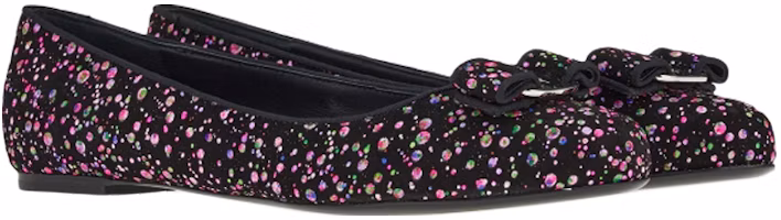 Order (W) FERRAGAMO Vara 'Kasut Rata Balet Hitam' 01D205-750500