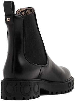(W) Botas Chelsea FERRAGAMO Varsi Gancini 'Negras'. 01N662-741326 Lookbook (W) Botas Chelsea FERRAGAMO Varsi Gancini 'Negras'. 01N662-741326