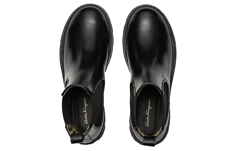 Shop (W) Botas Chelsea FERRAGAMO Varsi Gancini 'Negras'. 01N662-741326