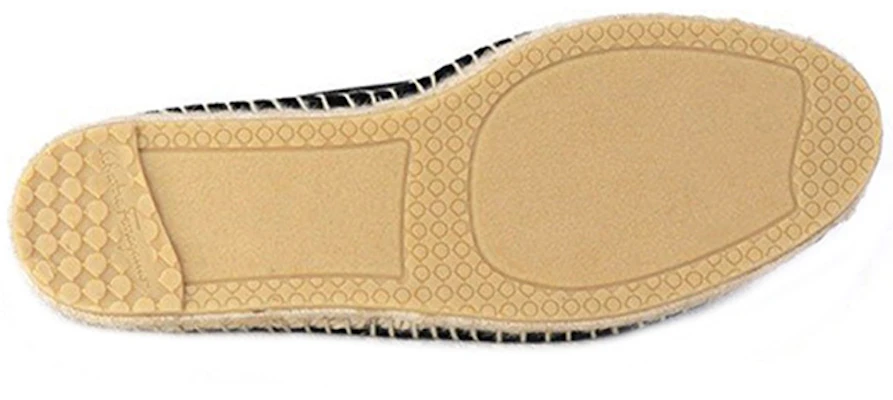 (W) FERRAGAMO Fluweel Geweven Platte Casual ''Zwart'' 0705784 Purchase (W) FERRAGAMO Fluweel Geweven Platte Casual ''Zwart'' 0705784