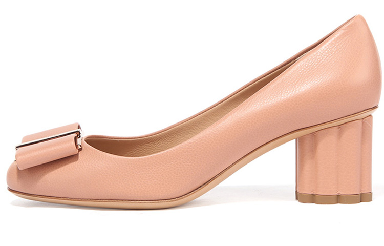 (W) FERRAGAMO Vintage High Heel 'Light Pink'