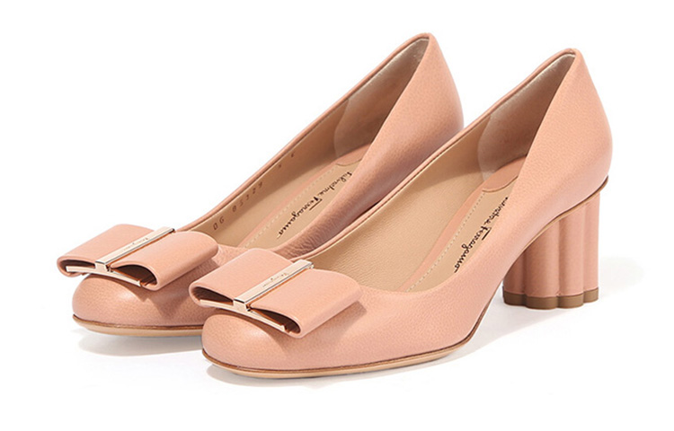 (W) FERRAGAMO Vintage High Heel 'Light Pink' 圖 3