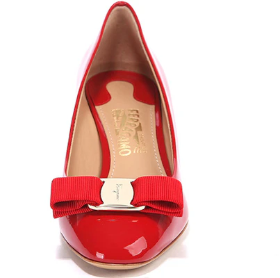 (W) FERRAGAMO Vintage Lackleder High Heel ''Rot'' 01L137-685226 Lookbook (W) FERRAGAMO Vintage Lackleder High Heel ''Rot'' 01L137-685226