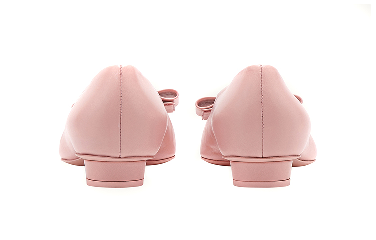 (W) FERRAGAMO Viva Pointed Ballet Flats 'Pink' 圖 4