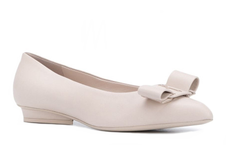 (W) FERRAGAMO Viva Ballet 'White Leather' 圖 2