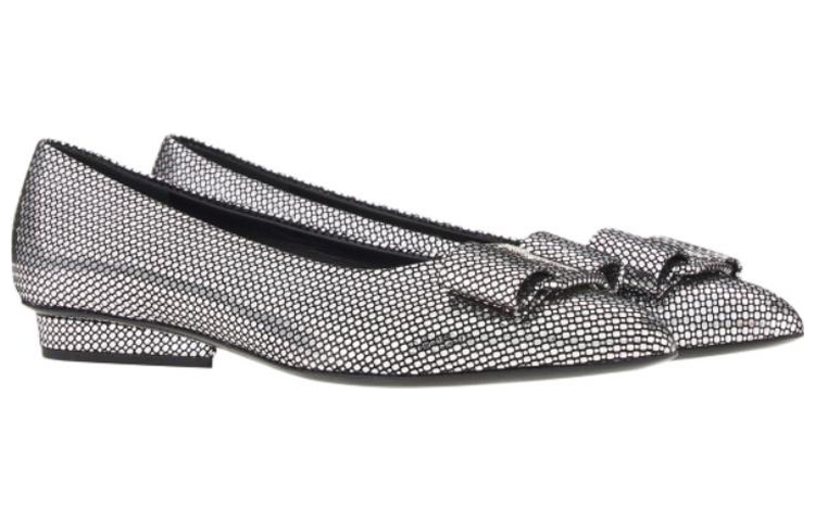 (W) FERRAGAMO Viva Ballet Flat 'Black' 圖 2