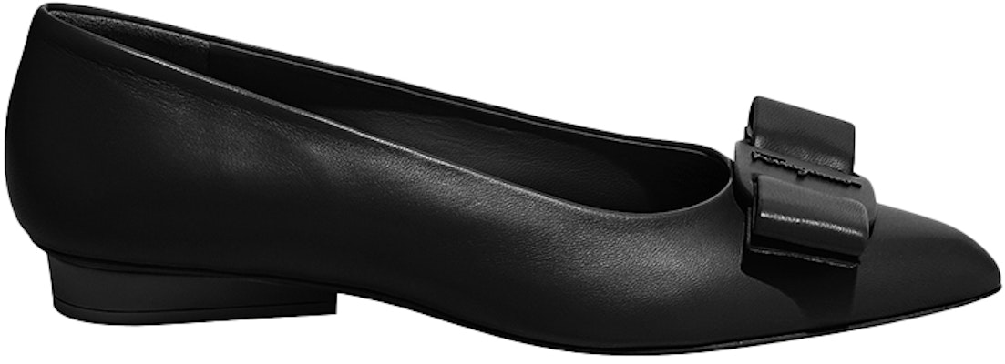 (Women) FERRAGAMO Viva Ballet Flats 'Black' 01R252-730595 Order (Women) FERRAGAMO Viva Ballet Flats 'Black' 01R252-730595