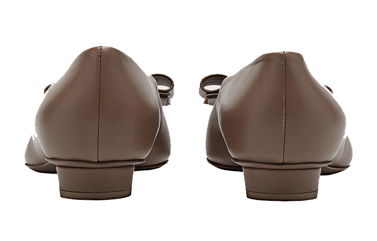 (W) FERRAGAMO Viva Ballet Flats 'Dark Brown' 圖 4