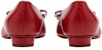 (W) FERRAGAMO Viva Flat Balet 'Merah' 01R252-741094