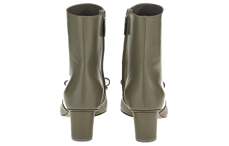 (W) FERRAGAMO Viva Bootie 'Dark Grey' 圖 4