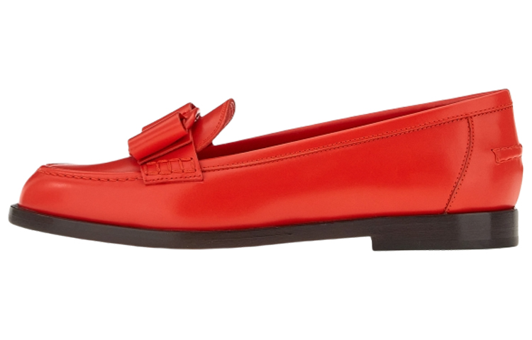 Buy (W) FERRAGAMO Viva Bow Flats 'Kulit Merah' 01C952-751752