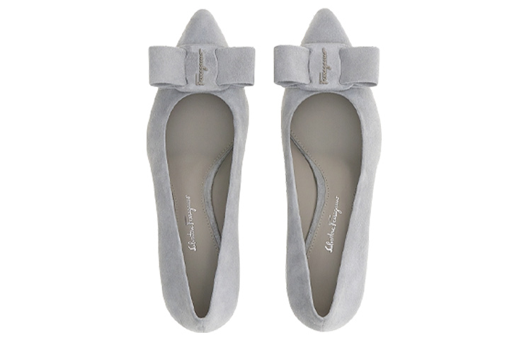 (W) FERRAGAMO Viva High Heels 'Grey' 圖 4