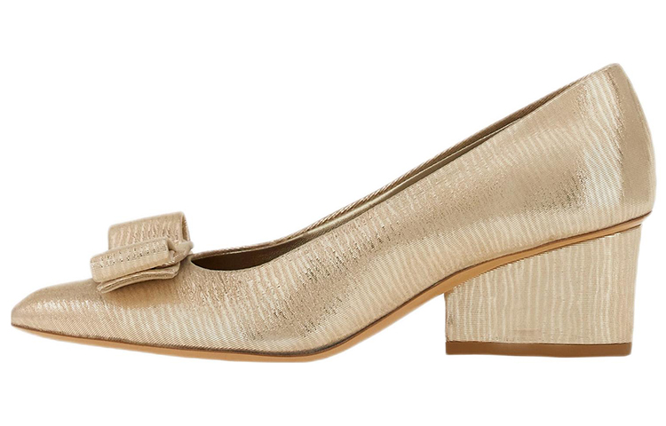 Buy (W) FERRAGAMO Viva Tacones Altos 'Lazo Metálico' 01E714-757753
