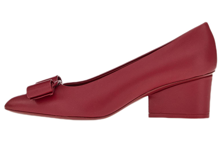 (W) FERRAGAMO Viva High Heels 'Red Bow'