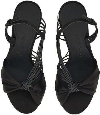 (W) Ferragamo 黑色编织圆头搭扣凉鞋 01G169-763571 Lookbook (W) Ferragamo 黑色编织圆头搭扣凉鞋 01G169-763571