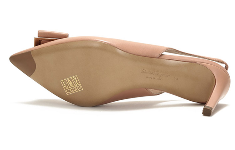 (W) FERRAGAMO Zahir 'Powder Pink Double Bow' 圖 6