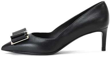 (Women) FERRAGAMO Zaia High Heels 'Black Double Bow' 01R557-737368 (Women) FERRAGAMO Zaia High Heels 'Black Double Bow' 01R557-737368