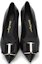 Shop (W) FERRAGAMO Zaia Escarpins Hauts ''Nœud Double Noir'' 01R557-737368
