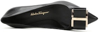 Purchase (W) FERRAGAMO Zeri 70 'Double Bow Pump Hitam' 01P337-704655
