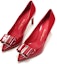 Lookbook (W) FERRAGAMO Zeri 70 'Merah Bow Berkilat' 01P337-704666