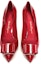 Shop (W) FERRAGAMO Zeri 70 'Merah Bow Berkilat' 01P337-704666