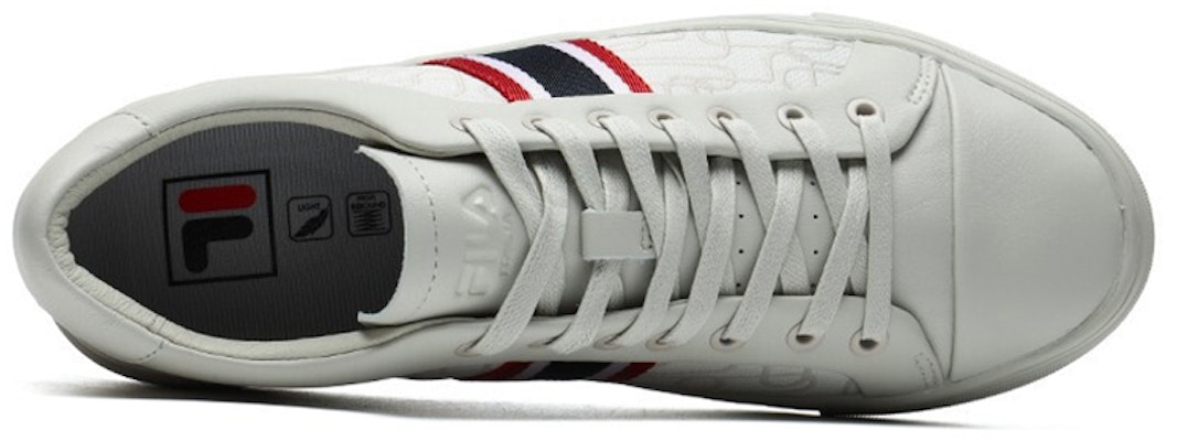 (Women) FILA 1911 Stripe Low Top Shoes For Silver F12W124345FSI Shop (Women) FILA 1911 Stripe Low Top Shoes For Silver F12W124345FSI