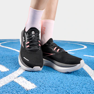 (W) Zapatillas FILA 3A Panther Athletics 'Negro Rosa' A12W331104FBM Cheap (W) Zapatillas FILA 3A Panther Athletics 'Negro Rosa' A12W331104FBM