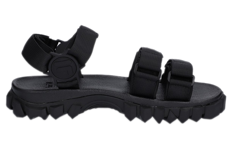 Order (Women) FILA 'Black Korean Edition Yak Sandal' 5SM00542_011