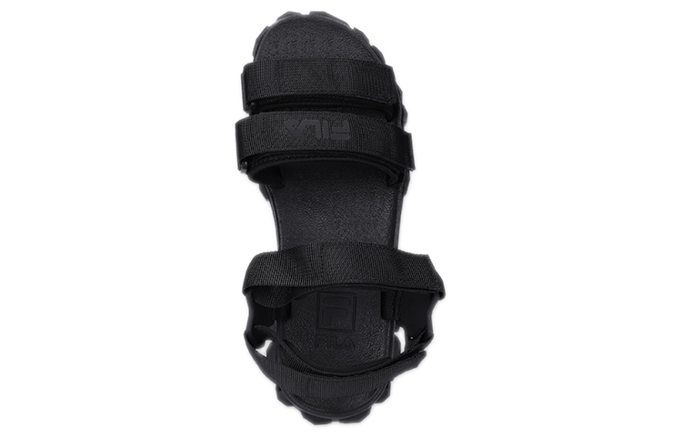 Shop (Women) FILA 'Black Korean Edition Yak Sandal' 5SM00542_011