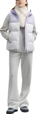 (W) FILA 休闲运动拉链连帽羽绒背心 标准白色. F11W349911F-WT Lookbook (W) FILA 休闲运动拉链连帽羽绒背心 标准白色. F11W349911F-WT