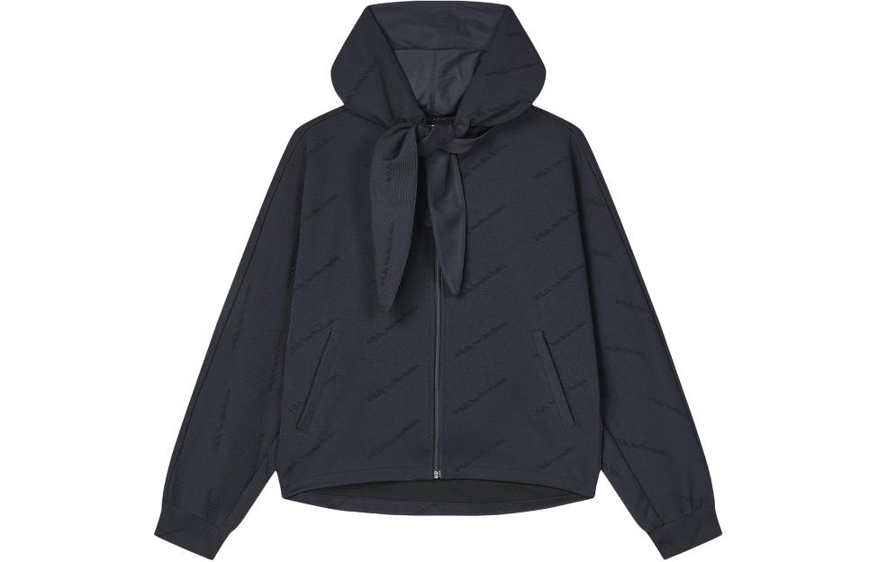 (Women) FILA  Fashion Loose Fit Lightweight Hoodie Jacket - Midnight Blue. F11W414501F-NV