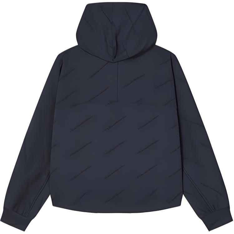 (Women) FILA  Fashion Loose Fit Lightweight Hoodie Jacket - Midnight Blue. F11W414501F-NV 圖 3