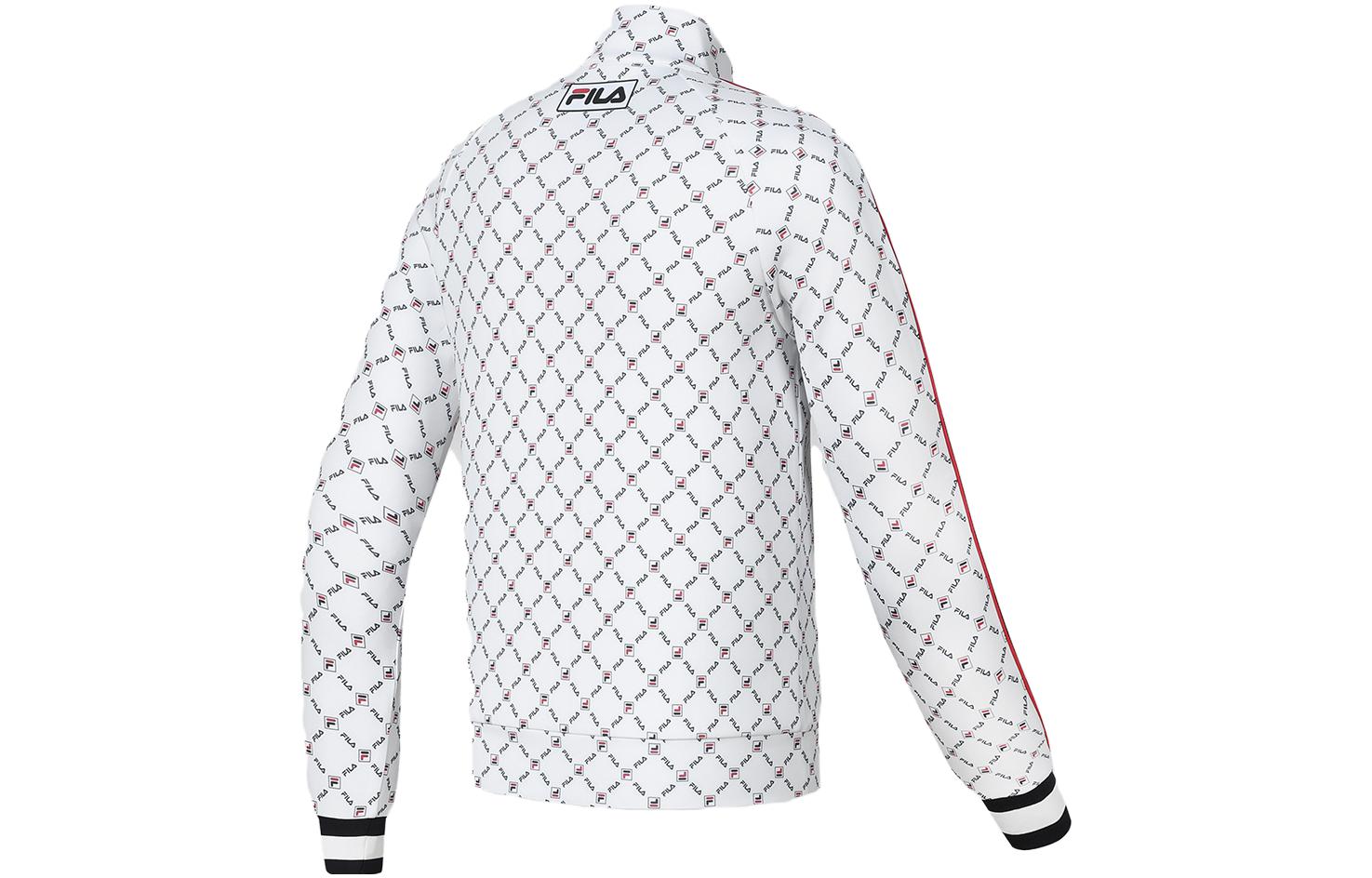 (Women) FILA  Full Print Letter Pattern Tennis Knit Jacket. A11W343508F-ZA 圖 3