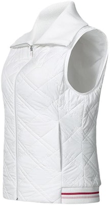 (Women) FILA Golf Collection Solid Polo Cotton Vest - Jade White. A11W415901F-WT Shop (Women) FILA Golf Collection Solid Polo Cotton Vest - Jade White. A11W415901F-WT
