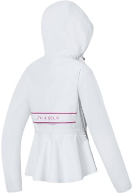 (Women) FILA Golf Series Solid Hooded Woven Jacket - Jade White. A11W415710F-WT Lookbook (Women) FILA Golf Series Solid Hooded Woven Jacket - Jade White. A11W415710F-WT