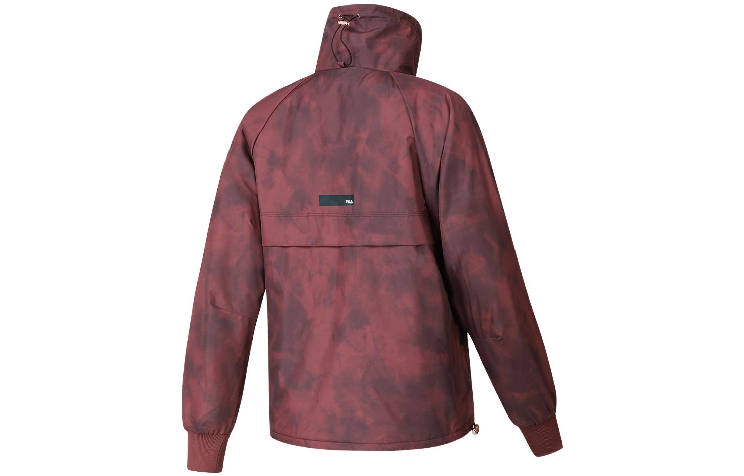 Lookbook (W) FILA Jaket Fitness Motif Full dengan Kerah Gradasi. A11W341906F-ZA