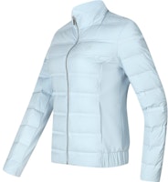 (W) 휠라 연한 하늘색 퀼팅 구스다운 자켓 - 경량, 방풍, 보온. A11W345903F-LB Order (W) 휠라 연한 하늘색 퀼팅 구스다운 자켓 - 경량, 방풍, 보온. A11W345903F-LB