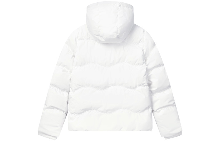 (Women) FILA  Lightweight Hooded Down Jacket - Solid Color (Cloud White). F11W247902F-WT 圖 3