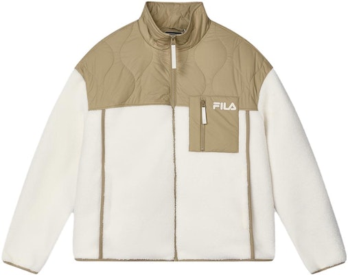 (Women) FILA Lightweight Quilted Down Jacket - Colorblock Khaki Casual Outdoor F11W349912F-LK Order (Women) FILA Lightweight Quilted Down Jacket - Colorblock Khaki Casual Outdoor F11W349912F-LK