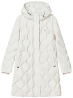 (Women) FILA Logo Down Jacket in Steam White. F11W241907F-IV (Women) FILA Logo Down Jacket in Steam White. F11W241907F-IV