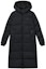 Order (Women) FILA Long Down Jacket Black Winter Warm Casual Hooded Coat. F11W147905F-BK