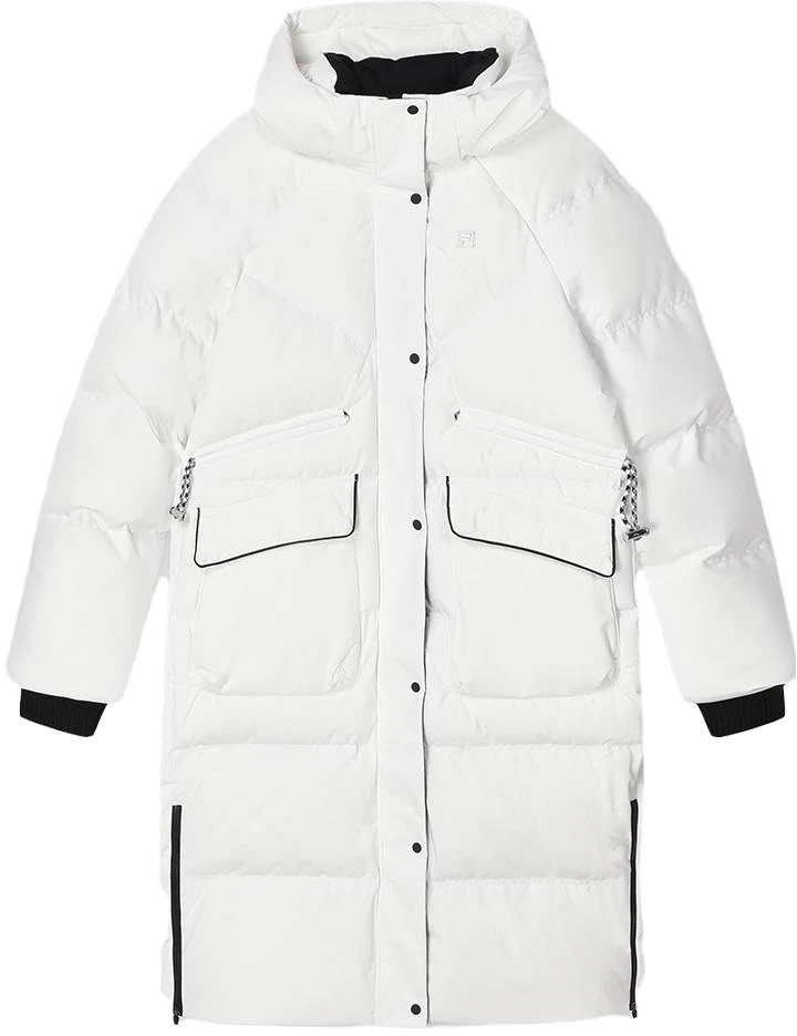 women-fila-long-down-jacket-plain-white-hooded-casual-warm-coat-f11-w344912-f-wt