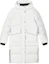 Buy (W) Abrigo Largo FILA Blanco Liso con Capucha Casual y Cálido. F11W344912F-WT