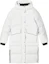 Order (W) Abrigo Largo FILA Blanco Liso con Capucha Casual y Cálido. F11W344912F-WT