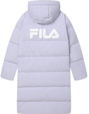 (Women) FILA Long Hooded Lavender Down Coat - Waterproof, Windproof & Warm. F11W349910F-PU Lookbook (Women) FILA Long Hooded Lavender Down Coat - Waterproof, Windproof & Warm. F11W349910F-PU